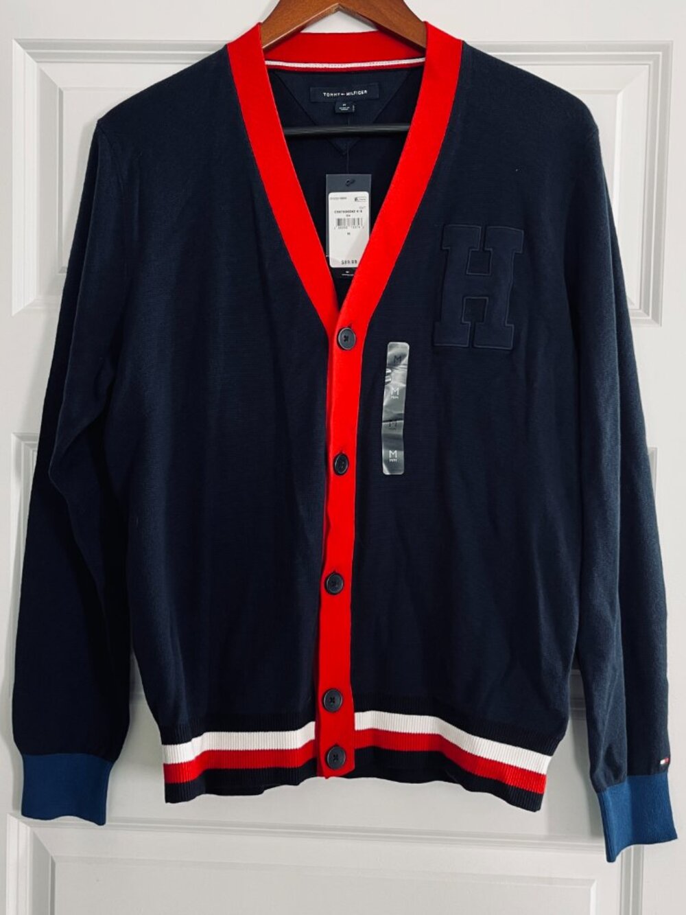 NWT Tommy Hilfiger Women's cardigan, 100% cotton, size M